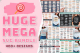 Giveaway – Huge Mega SVG Bundle: Free 400+ High‑Quality SVG, DXF, EPS & PNG Files | Commercial License