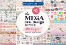 99% Off – Mega SVG Bundle: 1000 Design Files -Commercial License