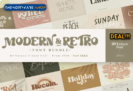 91% OFF – Modern & Retro Font Bundle: 20 Premium Fonts by AMost Store | Commercial License – for Windows & Mac OS X