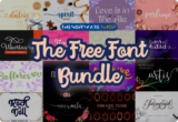 Font Giveaway – The Free Font Bundle by Creative Fabrica: 16 Premium Fonts with Commercial License