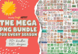 Giveaway – The Mega PNG Bundle: Free 950+ High‑Res Designs for T‑Shirts, Mugs, Cards & Stickers | Commercial License