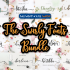 Font Giveaway – Sweet Romantic Collection Font & Graphic Bundle: Free 43 Premium Fonts & 4 Premium Graphic Packages with Commercial License