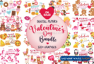 Design Giveaway – Valentine’s Day Bundle: Free Over 120 Valnetine’s Day Themed Graphics with Commercial License