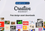 Week 35 Giveaway – Creative Market Free Design Asset Downloads | Free Download Four Featured Assets Each Week