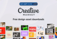 Week 35 Giveaway – Creative Market Free Design Asset Downloads | Free Download Four Featured Assets Each Week