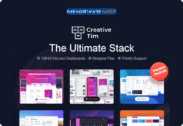 80% Off on The Ultimate Stack by Creative Tim – 100 UI Kits, Admin, and Mobile Templates