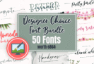 Giveaway – Designer Choice Font Bundle: Free 50 Premium Calligraphy, Handwritten & Craft Fonts | Commercial License | OTF & TTF for Windows, Mac & Linux