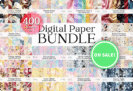 Giveaway – Diverse Digital Papers Bundle: Free 400 Unique High-Resolution Backgrounds in 20 Sets | Commercial License