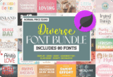 Font Giveaway – Diverse Font Bundle: Free 80 Premium Fonts by 7NTypes | Commercial License