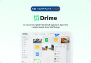 62% Off – Drime Secure Cloud Storage: 2TB Lifetime Subscription | EU-Hosted Encrypted Vault with E-Signatures, Real-Time Collaboration & Smart File Sharing