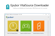 65% Off Coupon on Epubor VitalSource Downloader – Download, Remove DRM, & Convert VitalSource eTextBook to Epub & PDF – for Windows / Mac OS X