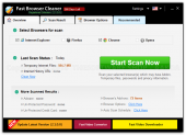 100% Software Giveaway on Fast Browser Cleaner 2.1 – Free Registration Key – Secure Internet Browsing Cleaner – for Windows