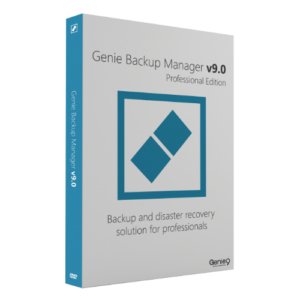 70% Off – Genie Backup Manager Pro 9: Lifetime License | The Award Winning Backup & Disaster Recovery Solution – for Windows