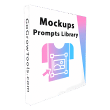 Giveaway – Mockups Prompts Library: Lifetime Access | 1,980 Ready-to-Use AI Mockup Prompts