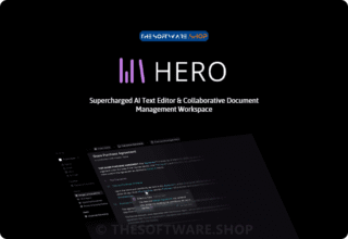 56% Off – HERO Lifetime Deal | Supercharged AI Text Editor & Collaborative Document Management Software – for Windows, Mac, Web App