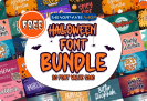 100% Font Giveaway: Halloween Font Bundle – Free 20 Halloween-themed Fonts!
