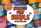100% Font Giveaway: Halloween Font Bundle – Free 20 Halloween-themed Fonts!