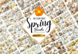 Design Giveaway – Hello Spring Clipart Huge Bundle: Free Over 860 Spring-themed PNG Files | Commercial License