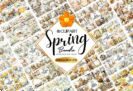 Design Giveaway – Hello Spring Clipart Huge Bundle: Free Over 860 Spring-themed PNG Files | Commercial License