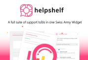 91% Off on HelpShelf Professional – Lifetime Access – A Full Suite of Support Tools in One Swiss Army Widget