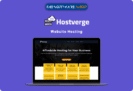 80% Off + 10% Off: Hostverge Website Hosting – Lifetime Deal | Ultimate Hosting Solution with Unlimited Bandwidth, Storage, Websites & More!