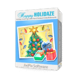 Happy Holidaze: Lifetime License – Simple Holiday Greeting Card Creator – for Windows & Mac OS X.