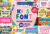 96% Off – Kids Font Collection Bundle: Commercial License | 25 Best Fonts for Kids – for WIndows & Mac OS X