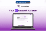 30% Off – Knowledgie: Lifetime Access | AI Research Assistant