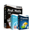 78% Off on Leawo All-in-One Bundle: Prof. Media + iTransfer + Prof. DRM Media Pack – for Windows / Mac OS X
