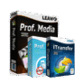 78% Off on Leawo Media Solution Bundle: Prof. Media BD DVD Media Pack + iTransfer + Prof. DRM Media Pack – for Windows / Mac OS X