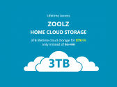 96% Off Coupon on A Lifetime Access to 3TB Zoolz Home Cloud Storage – Dump the Hard Drives & Lock In a Smarter, Reliable Storage Solution