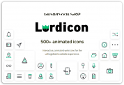 100% Giveaway on Lordicon – FREE Lifetime License: A Package of +500 Interactive, Animated Icons