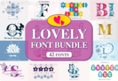 99% Off – Lovely Font Bundle: 42 Premium Fonts by Suse Creative | Commercial License