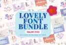Giveaway – Lovely Font Bundle Vol.02: Free 30 Premium Fonts with Commercial License – for Windows, Linux, Mac OS X
