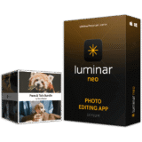 76% Off – Luminar Neo Lifetime Paws & Tails Bundle – AI Photo Editing Software with 70 Pet & Wildlife Presets | Support Homeless Animals | Lifetime License for 2 Computers