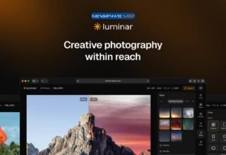 Free – Luminar on Web: Free Web Only Plan | Online Photo Editor with Develop Tools, Crop, Landscape Tools, Vignette, Monochrome,100 MB Cloud Storage