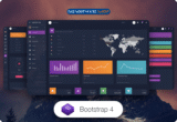 30% Off on Material Dashboard Dark PRO – Lifetime License – Premium Bootstrap 4 Admin Template with Dark Material Design