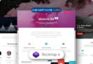 50% Off on Material Kit Pro Bootstrap 4 – Premium Bootstrap Material Design UI Kit (Web Element)