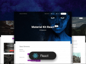 50% Off on Material Kit 2 PRO React – Material-UI Design System based on React