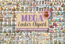 Giveaway – Mega Easter Clipart Bundle: Free 47 Vibrant Clipart Mini Bundles for Crafts, Cards & Apparel | Commercial License