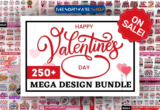 Design Giveaway – Mega Valentine’s Day Design Bundle: Free Commercial License