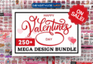 $1 Only – Mega Valentine’s Day Design Bundle: Commercial License | Over 250+ Love-themed Designs Pulled from 20 Premium Sub-bundles
