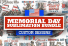 Giveaway – Memorial Day Sublimation Bundle: 20 Design for Memorial Day and the 4th of July + Commercial License