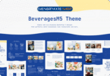 BeverageM5 Launch Sale: 97% Off Mobirise Website Builder Kit
