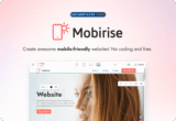 Mobirise Happy Holiday Sale: 98% Off Website Builder Kit!