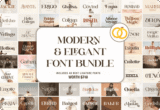 Giveaway – Modern & Elegant Font Bundle: Free Commercial License | 48 Premium Serif Fonts – for Windows, Mac & Linux | OTF & TTF Compatible | Ideal for Branding, Logos, Brochures & More