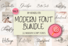 Giveaway – Modern Script Font Bundle Vol.1: Free 22 Elegant Handwritten Fonts | Commercial License