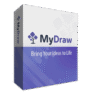 50% Off – MyDraw: 1 Year License | Advanced Diagramming Software and Vector Graphics Drawing Tool – for Mac / Windows