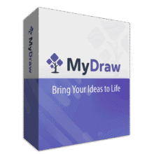 94% Off – MyDraw: Lifetime License | Advanced Diagramming Software and Vector Graphics Drawing Tool – for Mac / Windows