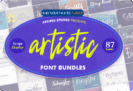 99% Off – The Artistic Font Bundles: Unlock 87 Unique Fonts for Breathtaking Designs.